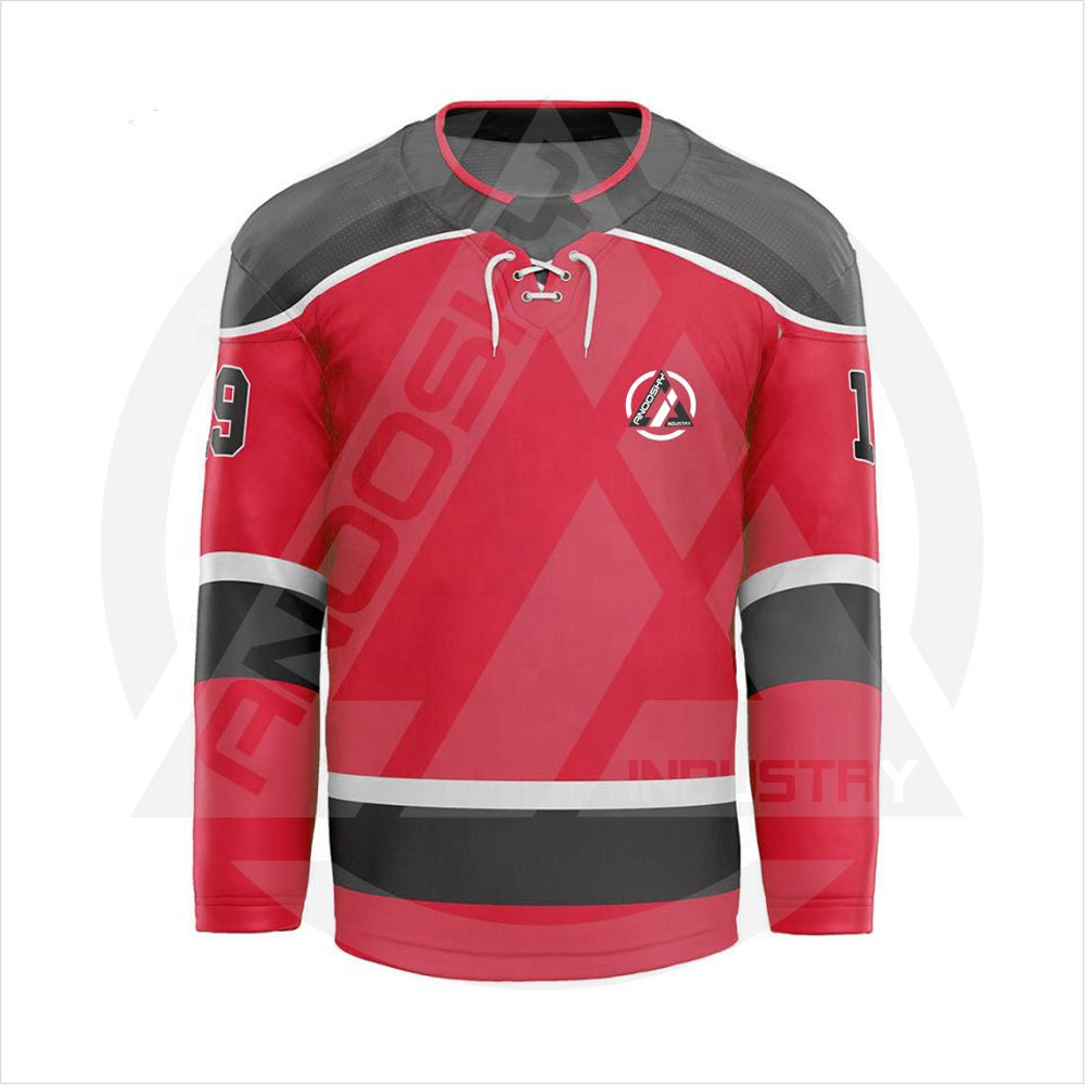  Sublimation Ice Hockey jerseys