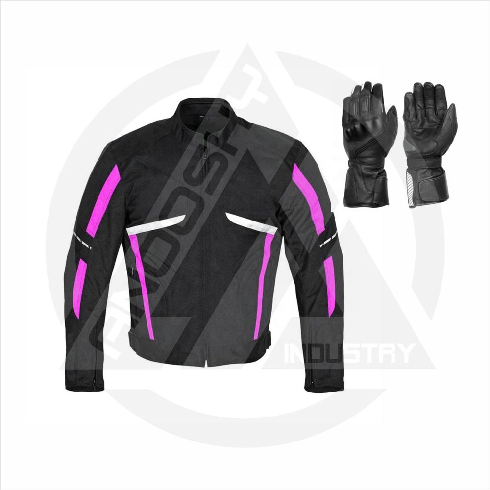  Motorbike Jacket with Gloves